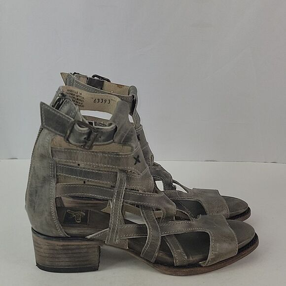 Freebird By Steven Gazelle Stone Gladiator Leather Women's Sandals - Picture 2 of 15